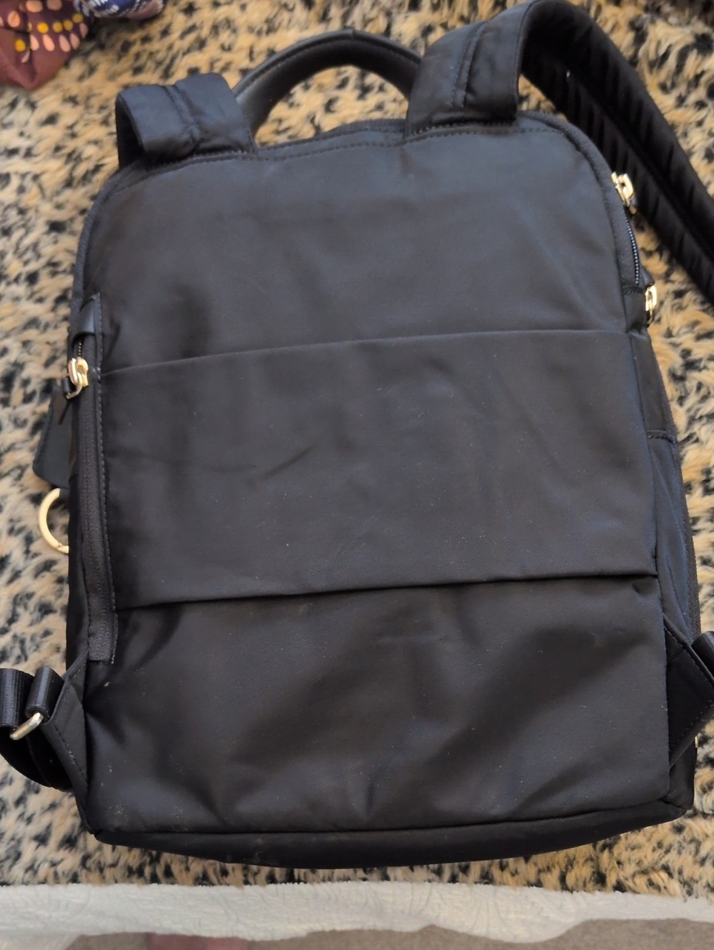 Tumi Black Nylon Dori Backpack - Picture 6 of 12